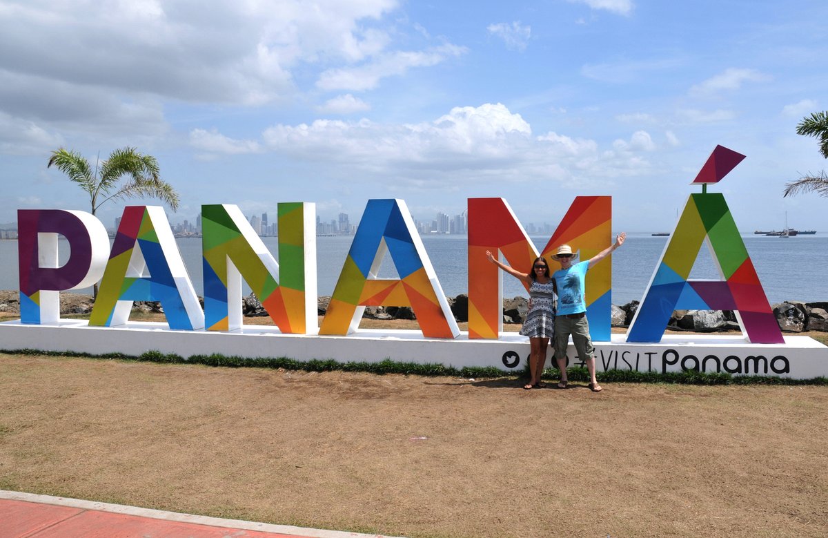 PANAMA lettering - Panama City